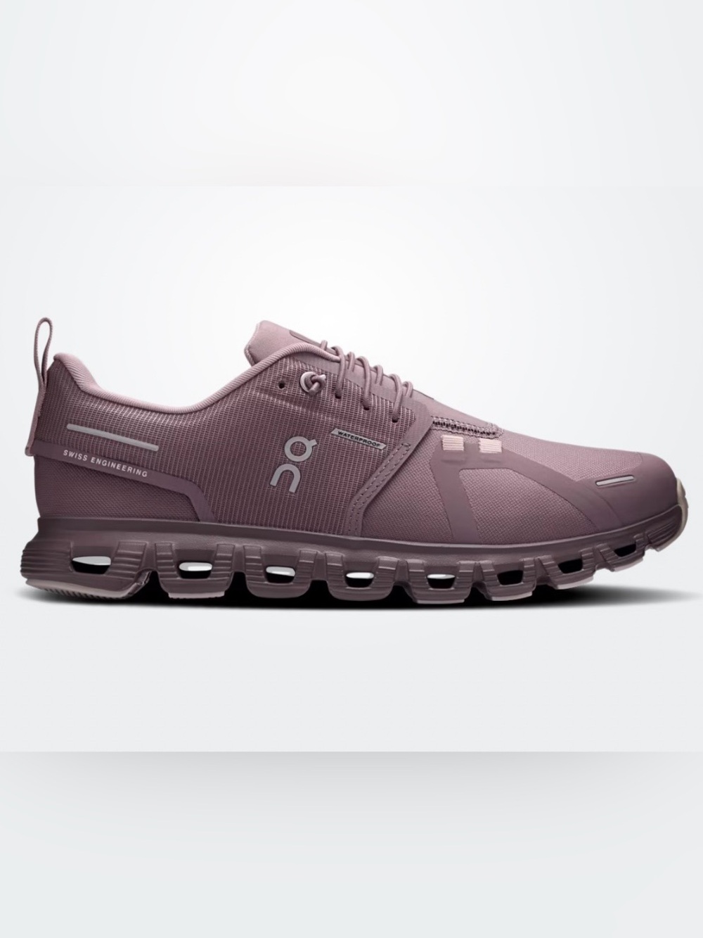 On Running Cloud 6 Waterproof Sneakers Gobi/Gobi Purple Women’s 8.5 NIB